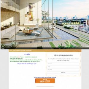 Thiết kế web bất động sản mẫu 20